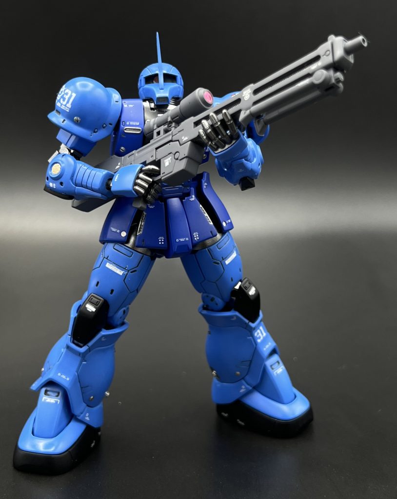 HG 1/144 ザクI ランバ・ラル専用機–3枚目/制作者：studyING