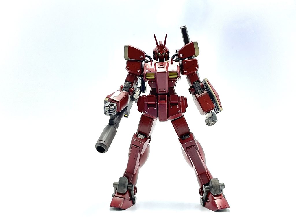 HG ガンダムアメイジングレッドウォーリア–4枚目/制作者：clover@aniki1109