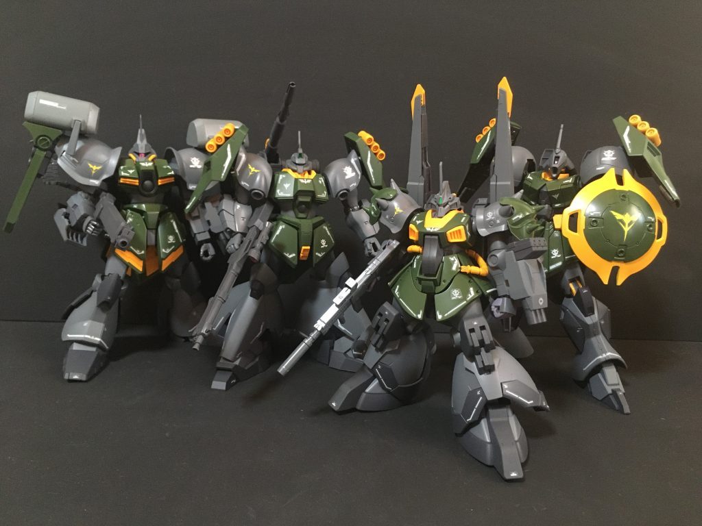 ネ後期ネオジオン軍ゲルググ系カスタム機の4ショットRジャジャ・カスタム https://gumpla.jp/hg/1505160ディジェ・カスタム https://gumpla.jp/hg/1494738ゲルググⅡ・キャノン https://gumpla.jp/hg/1509561ガルバルディ・カスタム https://gumpla.jp/hg/1498769ご覧いただきありがとうございました。気に入っていただけたら いいね👍を宜しくお願いします。
