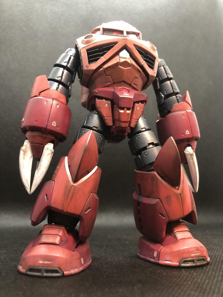 RGシャア専用ズゴック〜ウェザリング仕様〜–2枚目/制作者：わさび