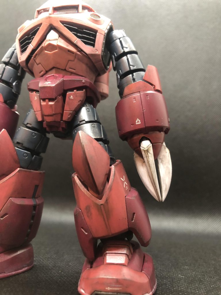 RGシャア専用ズゴック〜ウェザリング仕様〜–4枚目/制作者：わさび