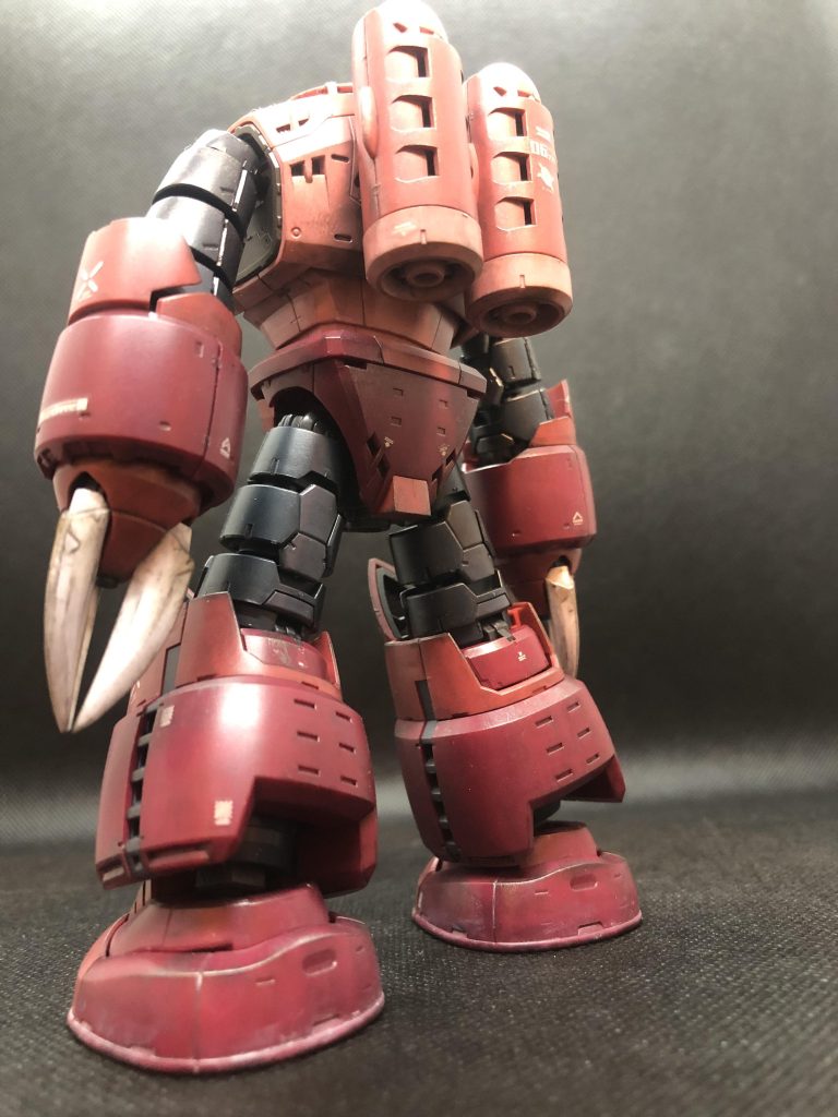 RGシャア専用ズゴック〜ウェザリング仕様〜–3枚目/制作者：わさび