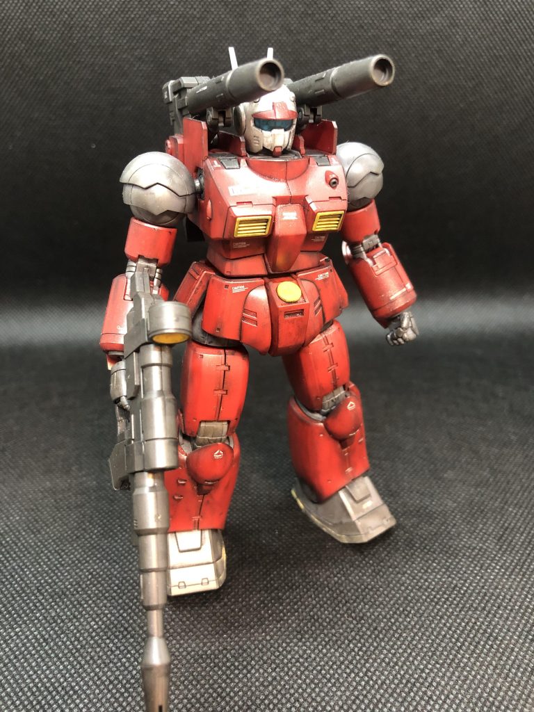 HGガンキャノン ククルス・ドアンの島版〜ウェザリング仕様〜–2枚目/制作者：わさび