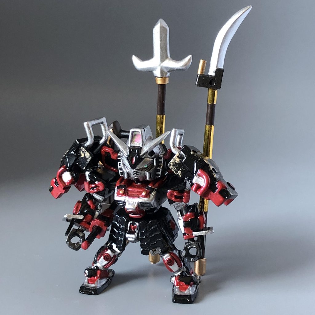 もちろん、武器はマウント出来ます。