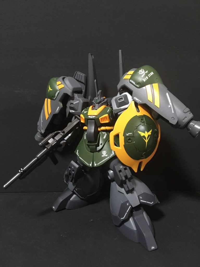 おまけで。もともと投稿していた高機動型仕様です。サイサリスのフレキシブルバインダーを装着させています。