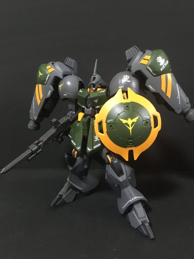 もうひとつおまけで。ディジェ高機動型用に作成したフレキシブルバインダーを装着させてみました。