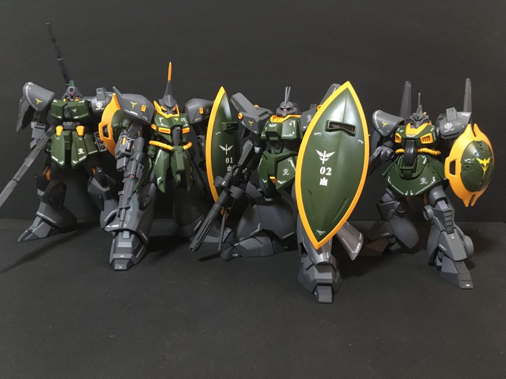 ネオジオン軍ゲルググ系量産機の4ショットリックディジェ https://gumpla.jp/hg/1469485ゲルググ2 https://gumpla.jp/hg/1489120バウ2 https://gumpla.jp/hg/1538769Rジャジャキャノン https://gumpla.jp/hg/1483202
