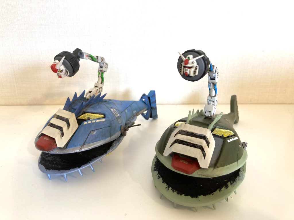 2機揃って記念写真。