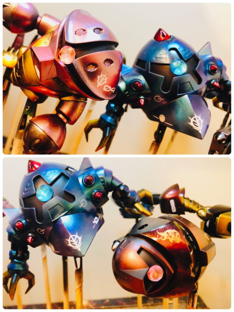 ジオン水泳部3体セット–5枚目/制作者：Ken