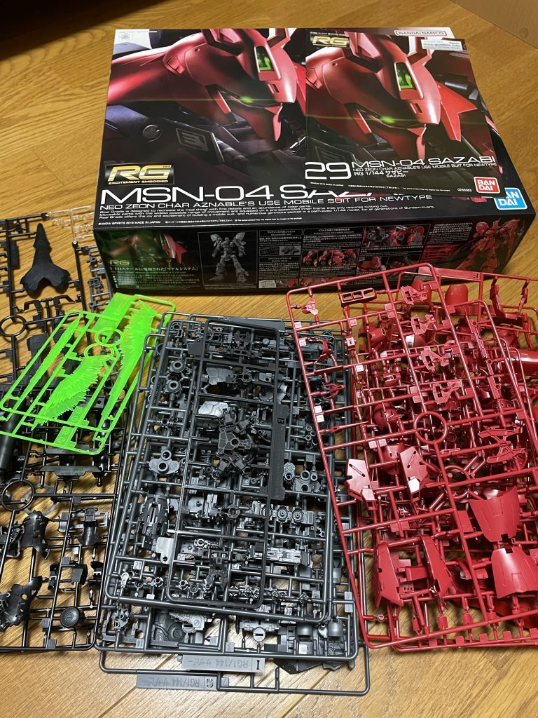 RG 1/144 MSN-04 SAZABI（サザビー）–5枚目/制作者：kiyo