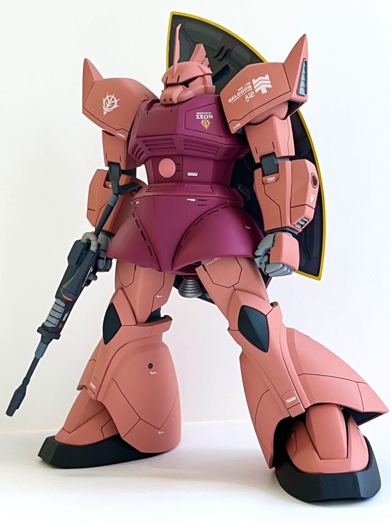 ガンスタさん初投稿が前作のシャア専用ゲルググでした。少しは進歩してるかな（笑）