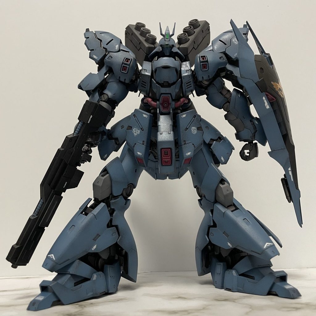 RGサザビー Sazabi MSN-04 1/144 グラデーション塗装　完成品 IMG_5935-aspect-ratio-750-750-