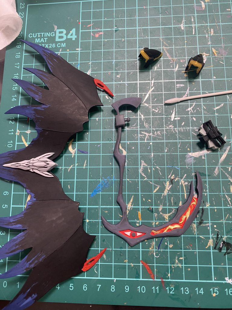 鎌は鎧闘神のデスサイズからデザインを流用