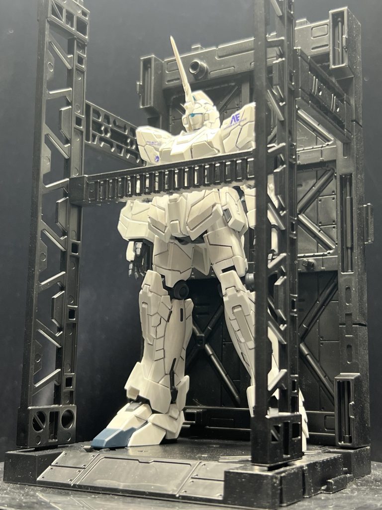 HGUC ユニコーンガンダム–3枚目/制作者：指切り抜刀斎(デザインナイフ)