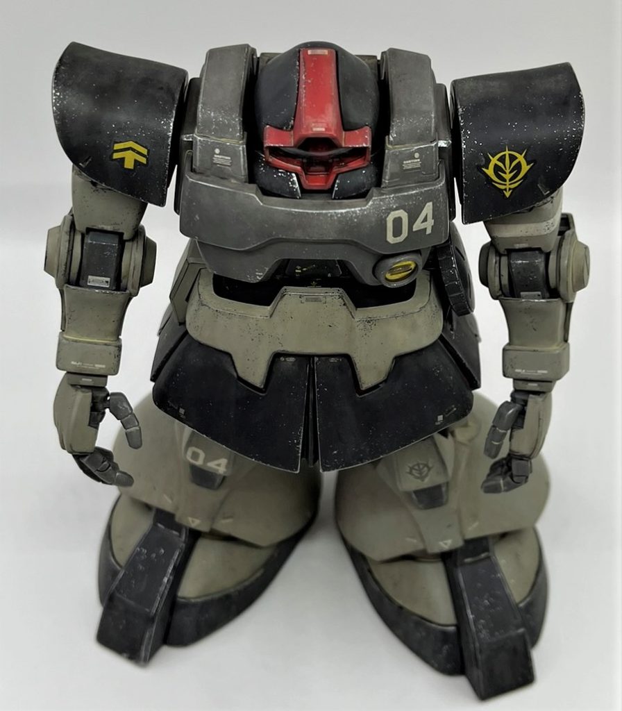 何だかんだで1.0ドムはこれが3体目の制作になりましたが、何度作っても楽しいキットです。次はぜひ1.5を組んでみたいところです。