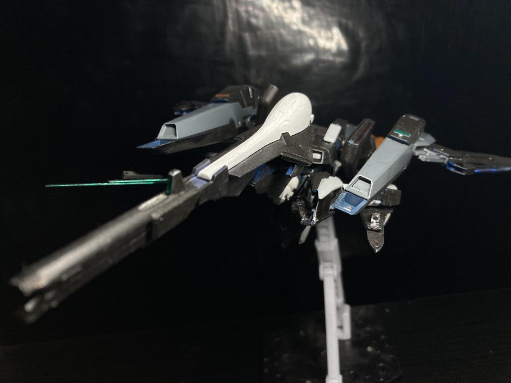 最後は変形で！この機体かなりGNロングスナイパーライフルだけでどうにかなるので豊富な武器も意味なかったりするんですよね！一応ガンダムビルドダイバーagainstは一旦完結しましたからもし良かったら見てみてくださいね！広告リンクということでご観覧頂きありがとうございました！