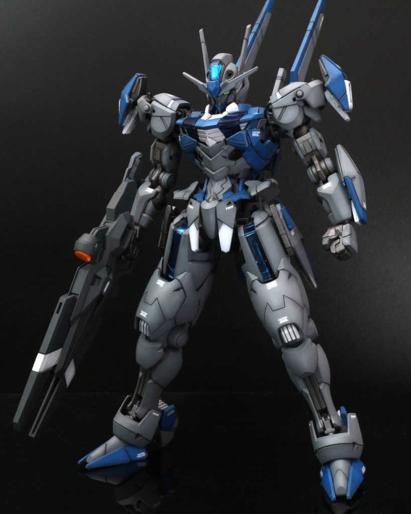 エアリアル自体が野武士のようなマッシブなスタイルなので，それをスタイリッシュにしつつ実戦仕様っぽくする方向で改修しました．