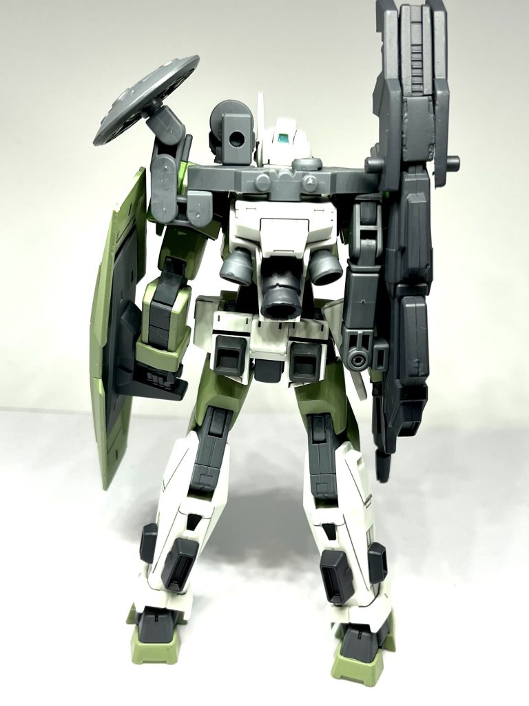 バックバーニアを増設して重量増加分を補助