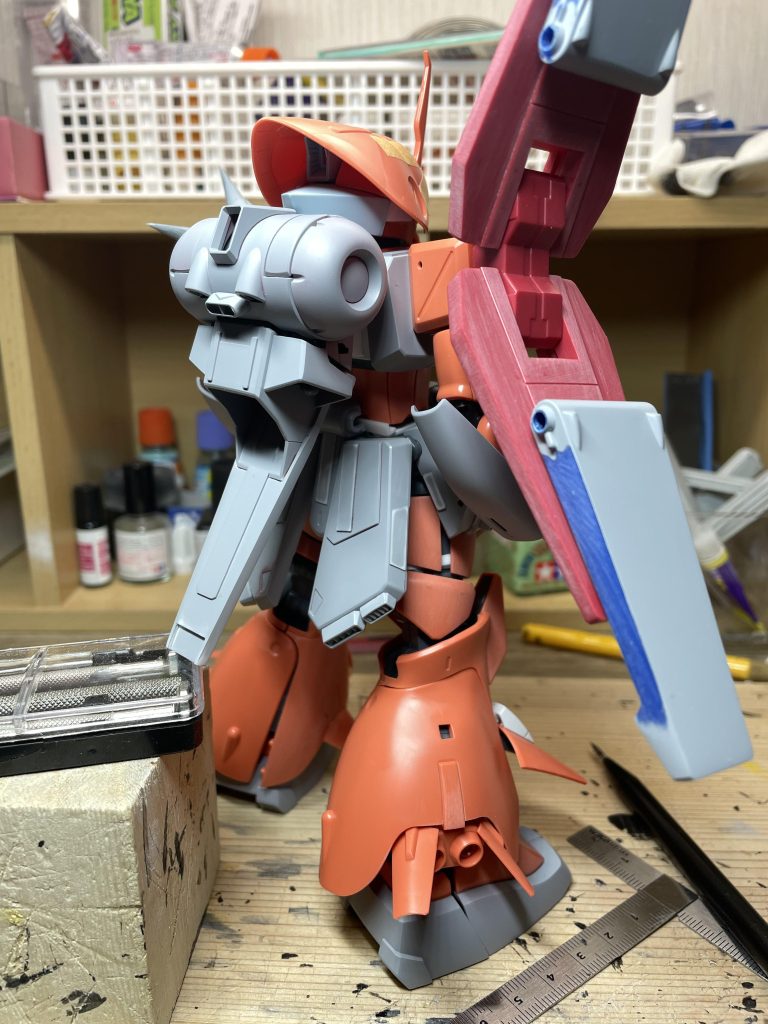 腹~腰、太もも、足首で身長のばして若干スリムに仕上げてます。