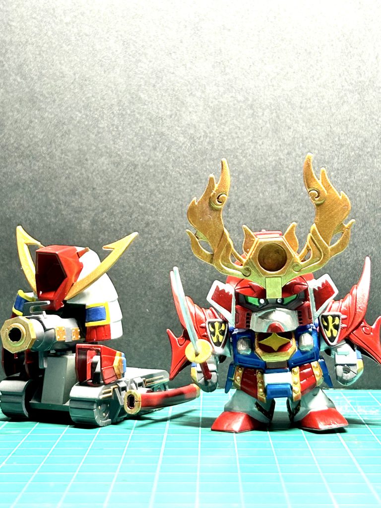 武者戦車もお気に入り😁