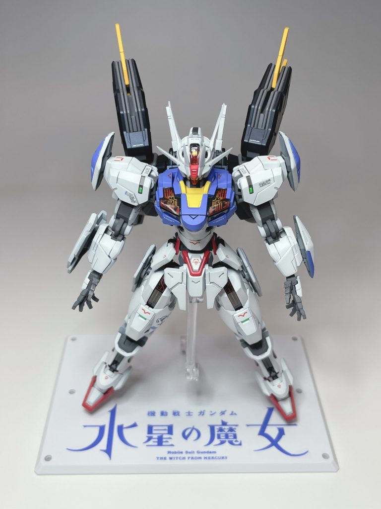 台座は2022年8月のGUNDAM NEXT FUTURE でいただいたものを使用しました。