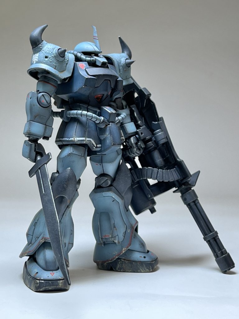 HGUC1/144 グフカスタム–3枚目/制作者：tako-yama