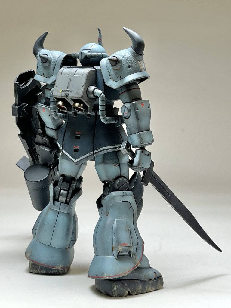 HGUC1/144 グフカスタム–5枚目/制作者：tako-yama