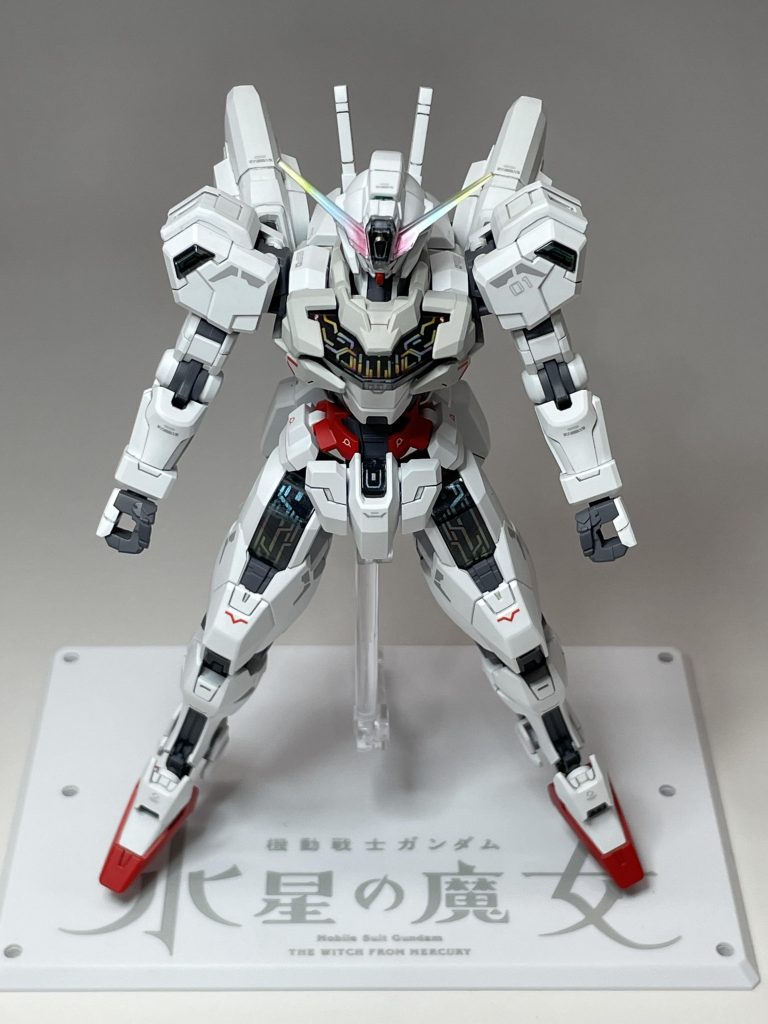 台座は、エアリアルと同様、過去にキャンペーンでいただいたものを利用しています。キャリバーンのキットに付属の台座は評判も良いですし、別のキットに利用したいと思っています。