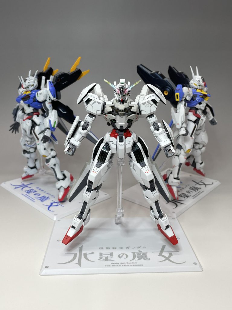 エアリアル系が3機揃ったので、記念写真です。