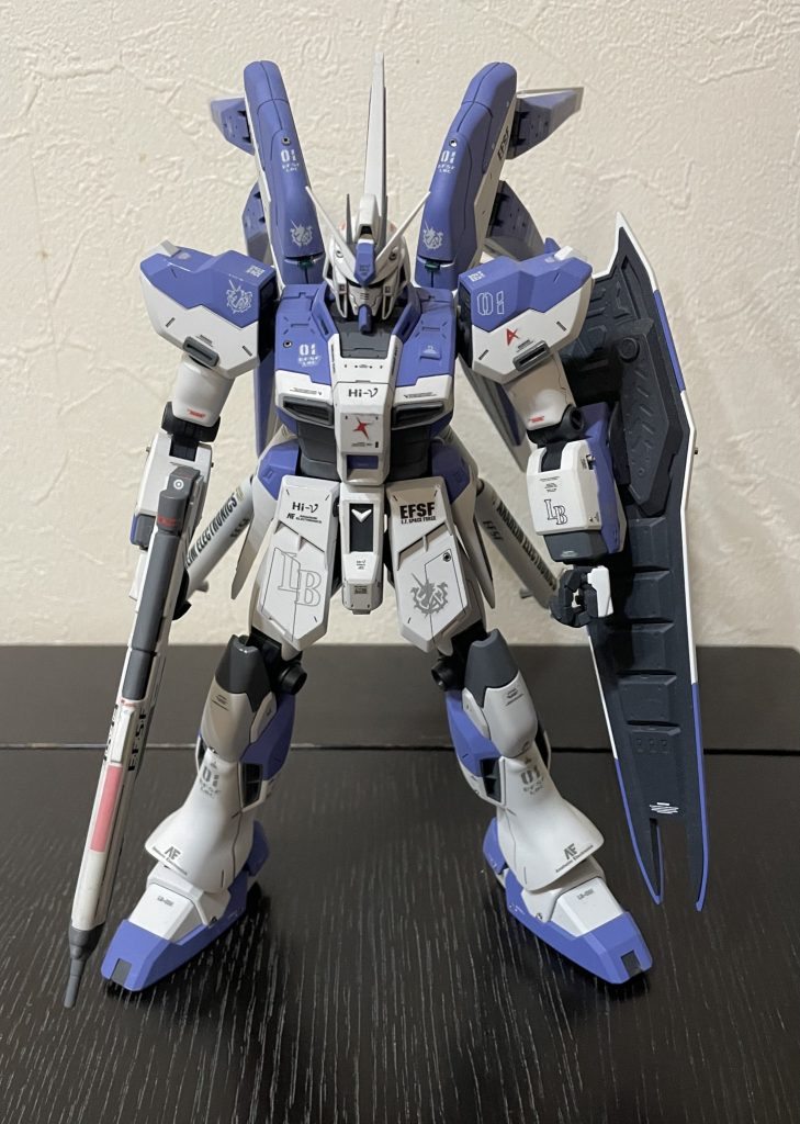 レイ大尉専用HI νガンダム 《ver.kaではない》–2枚目/制作者：Chan_Terry