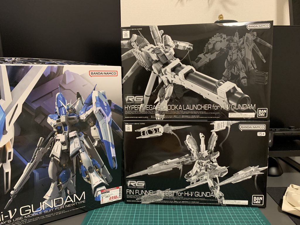 ハイパーメガバズーカランチャーもやらないとです🤔今のところどうするかは決まっておりません