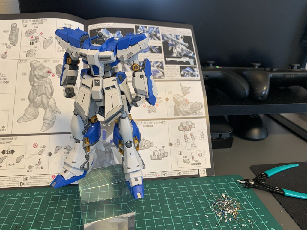 バックパック付けると自立しないスタンド必須( ᷇ ロ ᷆ )