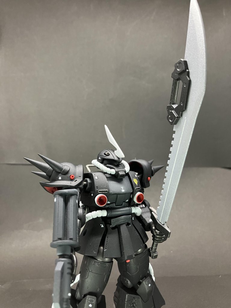 専用マシンガン 3連ターレットシリンダー近接武器は勝手に解釈して大型のブレードとしました