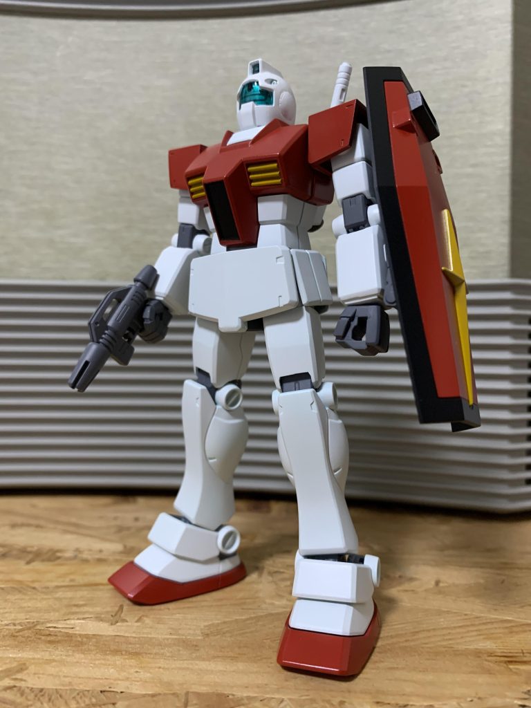 部分塗装、デカール貼り付け前これでも十分かっこいい