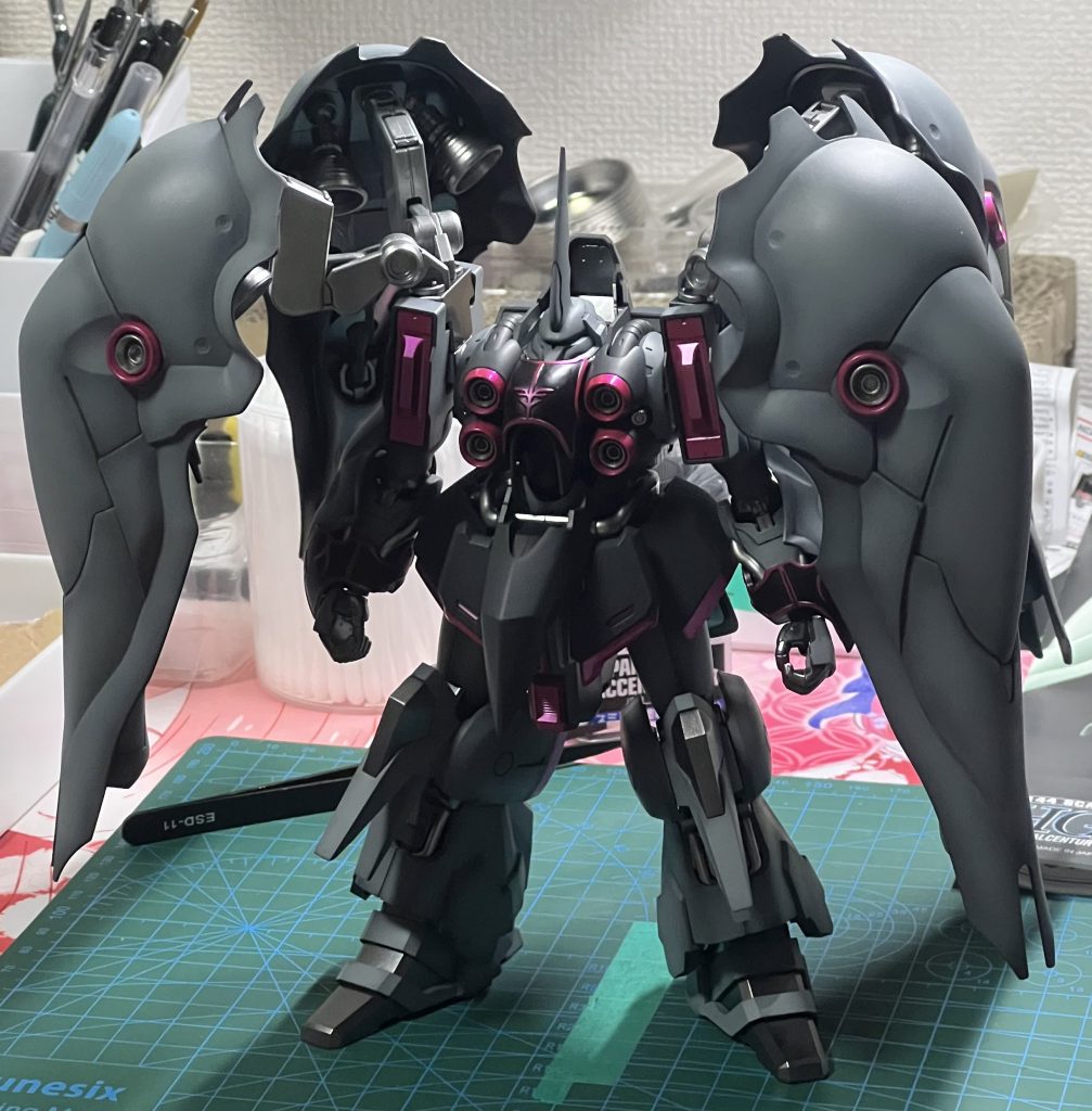 もう少し暗いグレーでも良かったかなぁ