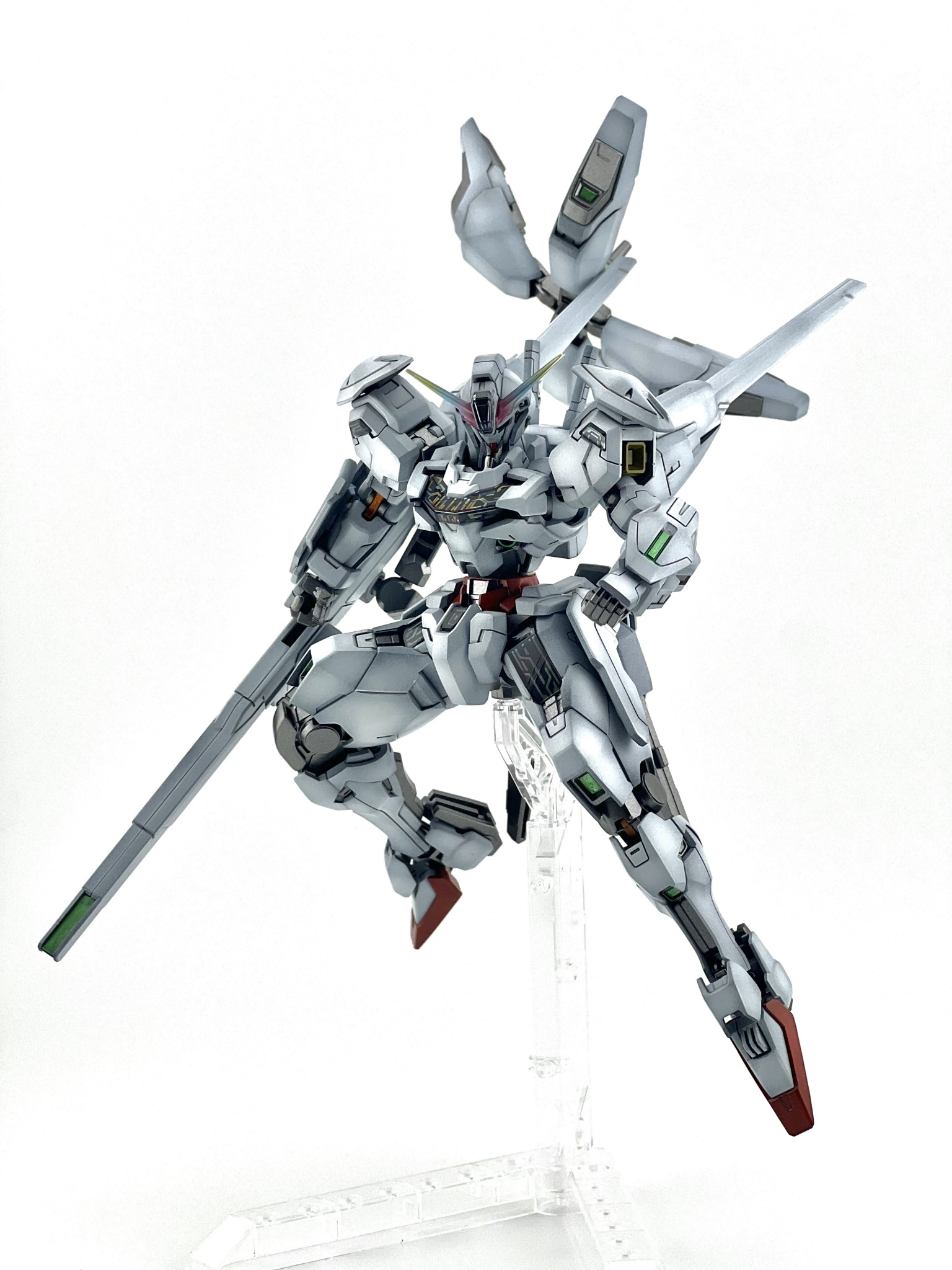 HG 1/144 ガンダムキャリバーン　グラデーション塗装　全塗装　ジャンク