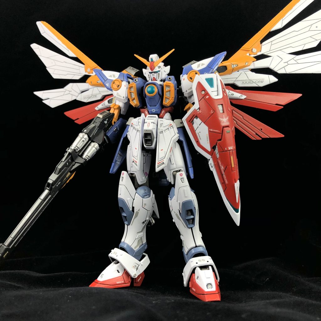 RGウイングガンダム改修型–2枚目/制作者：@plamocross