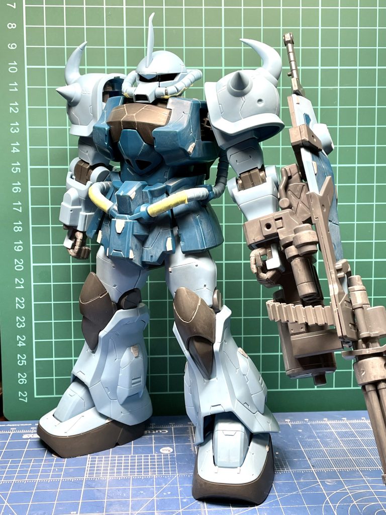 MG グフカスタム–2枚目/制作者：ユウ@Uu Modeling