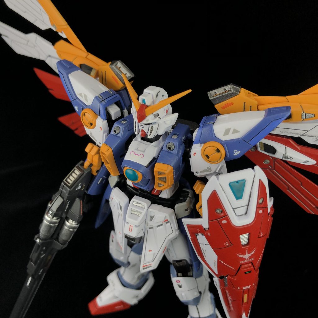 RGウイングガンダム改修型–4枚目/制作者：@plamocross