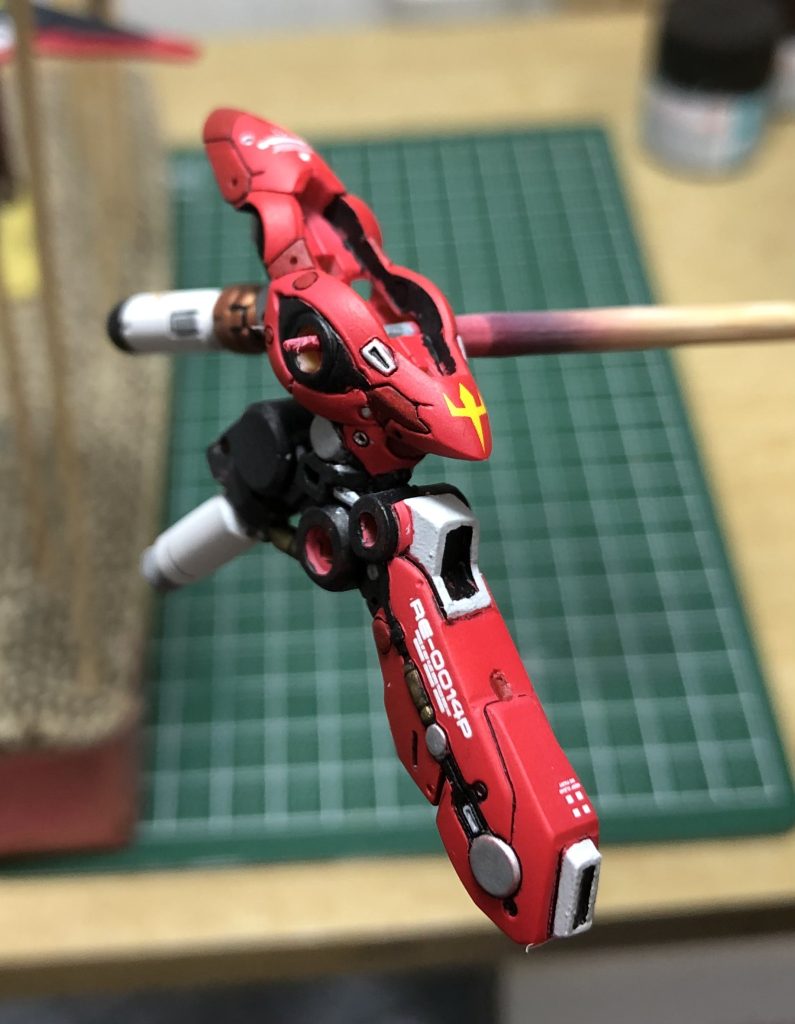 ボディ。そういえば、合わせ目キレイに消すのは大変だったかも。でもこの完成品なら甲斐があったというものですね!