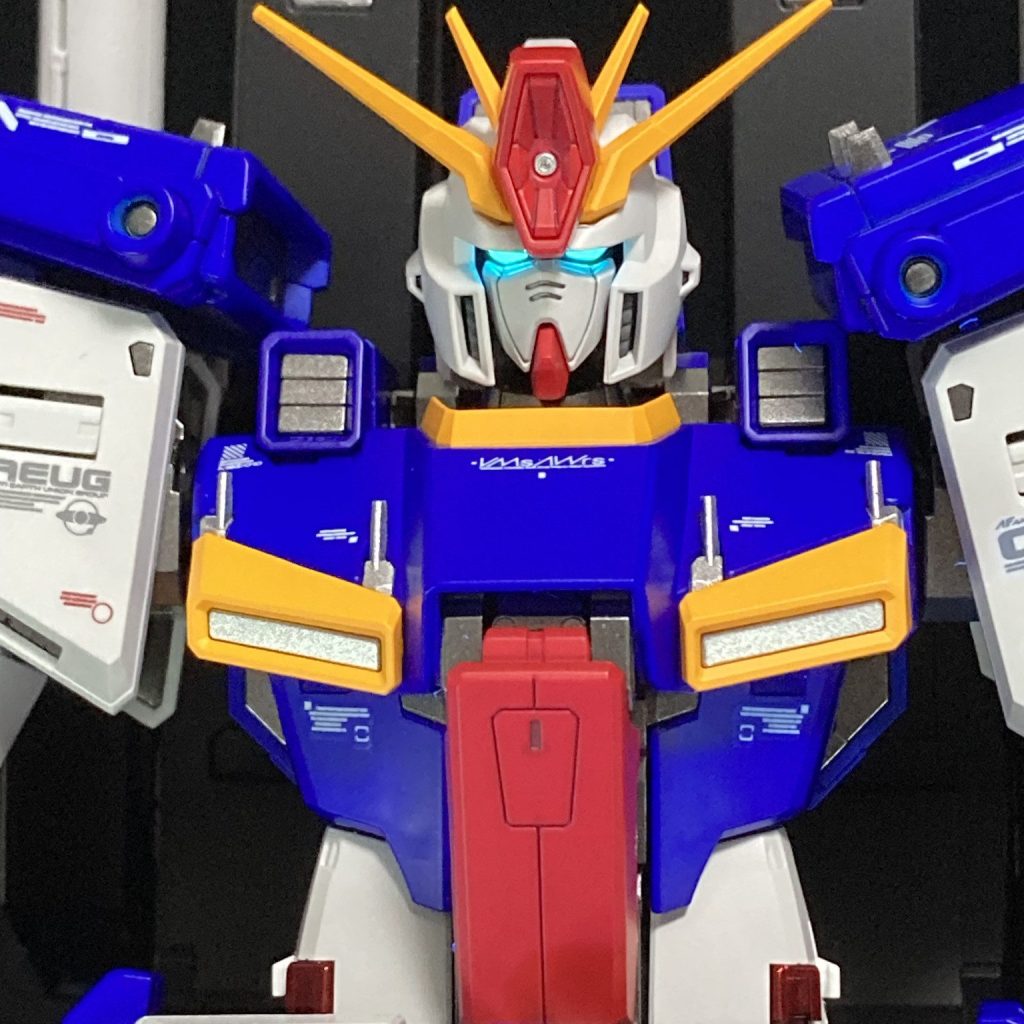 ガンプラ MG 強化型zzガンダムver.ka全塗装完成品