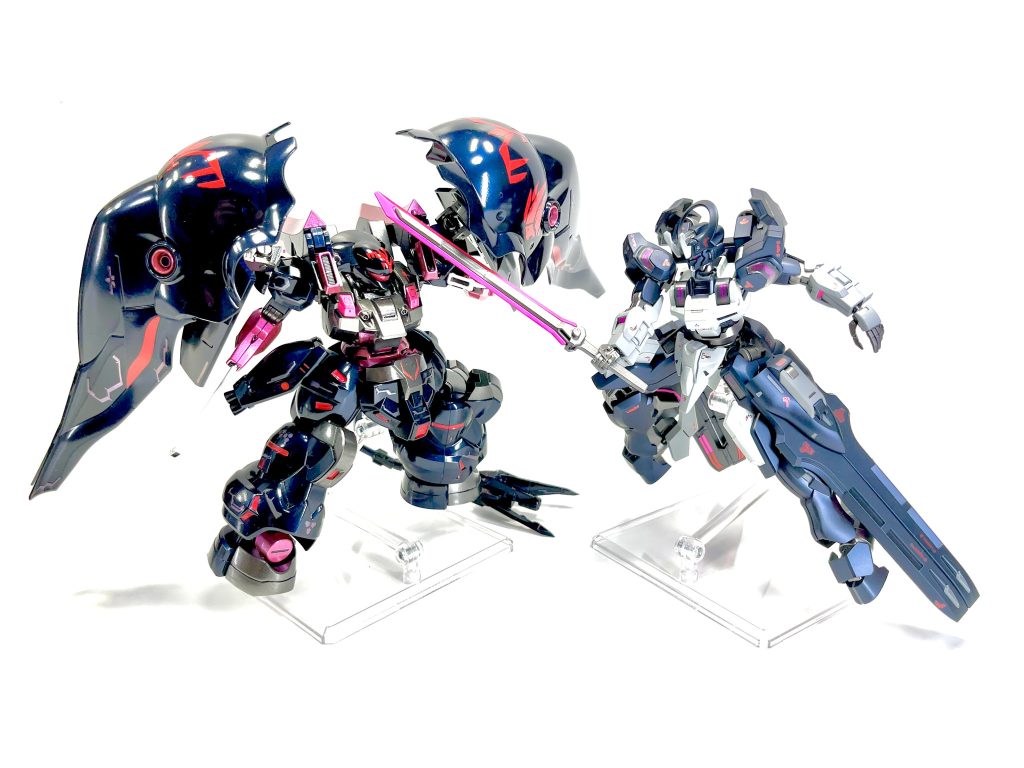 我が家のラウダ機といえばブラックサレナさん😎ベースは同じプリズムブルーブラックですが今回はお試しでセミグロスにしてます。どっちも捨てがたいっ🤤