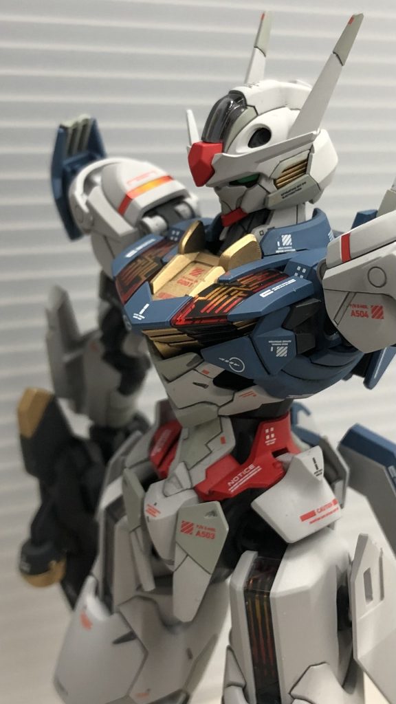 例によってカラーリングは好き勝手にやってます。特にミディアムブルーがお気にカラーになった時期なので淡いエアリアルになってます