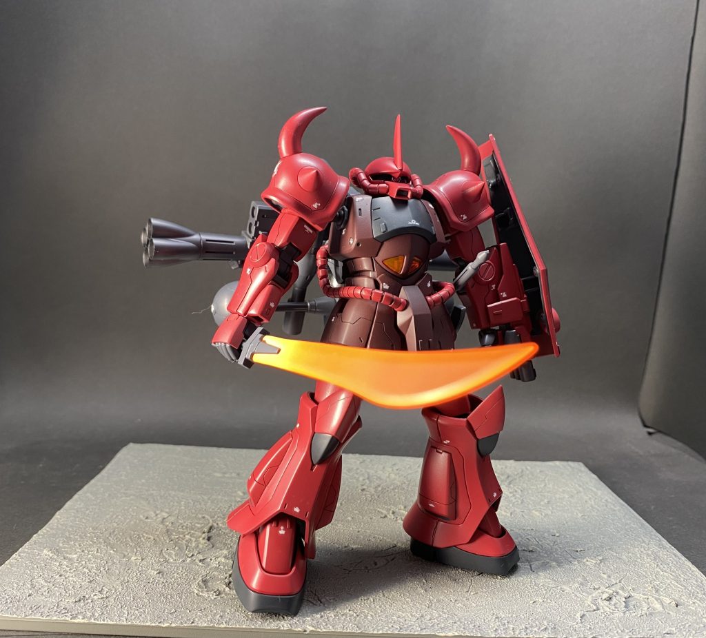 ヒートサーベルグラデーション塗装しました。