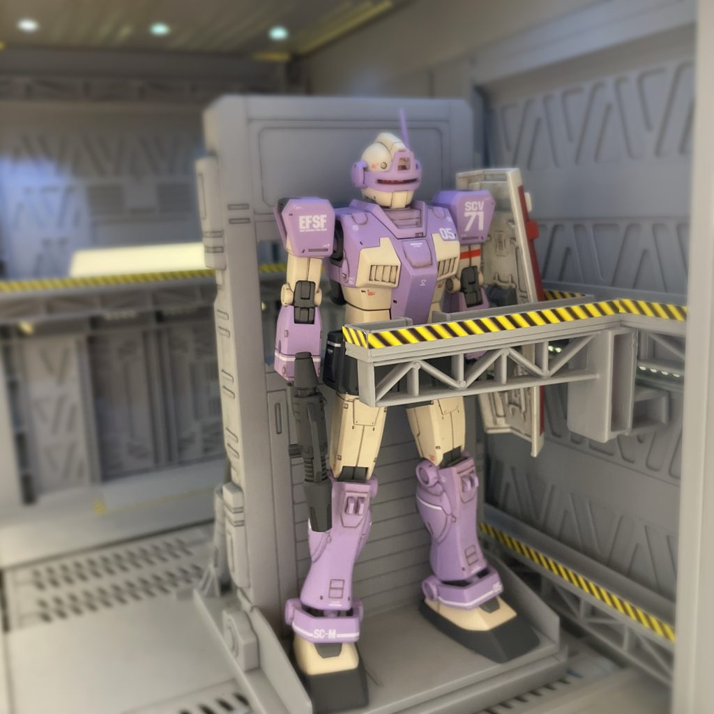 MSハンガーで待機②