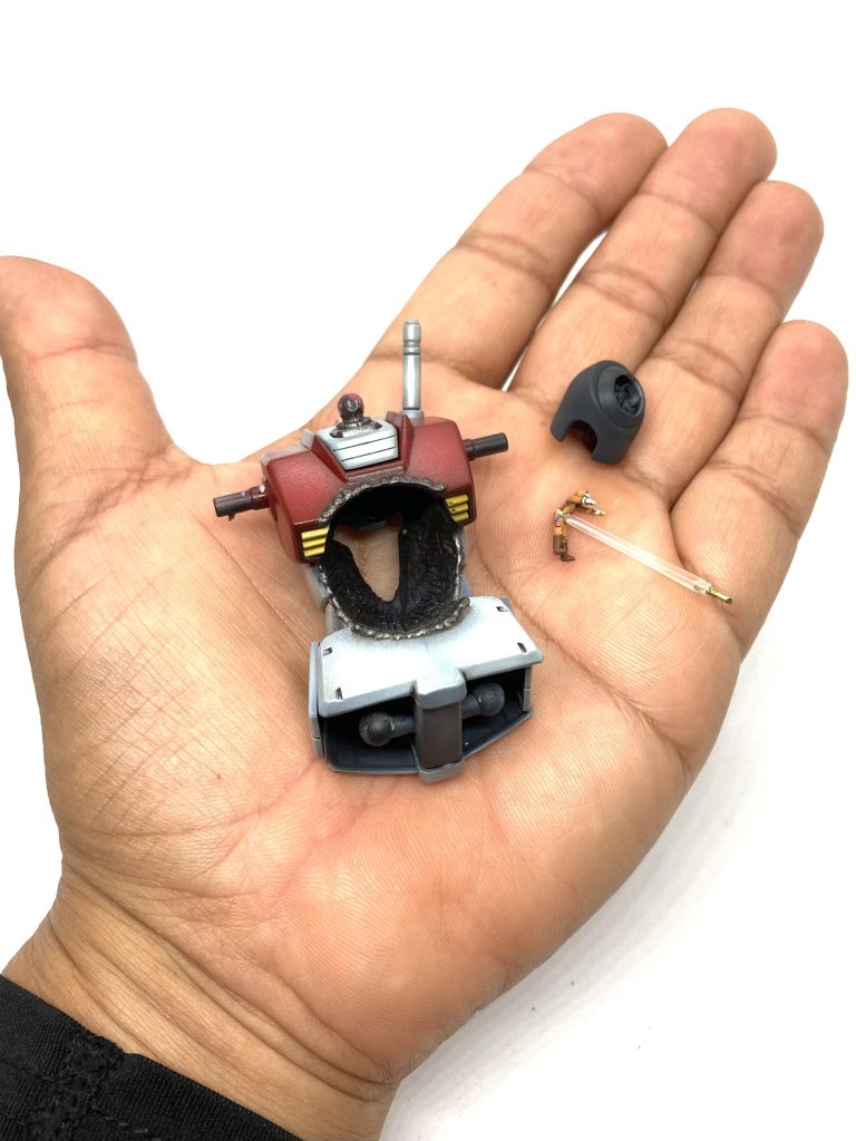 固定のジオラマとはせず、この様な差し替えパーツを作ってみました。