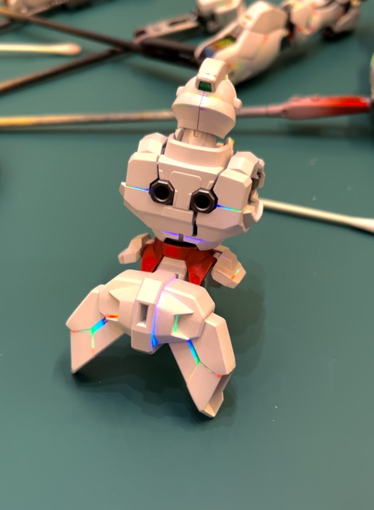 ここまで拡大してようやくわかる紫💦