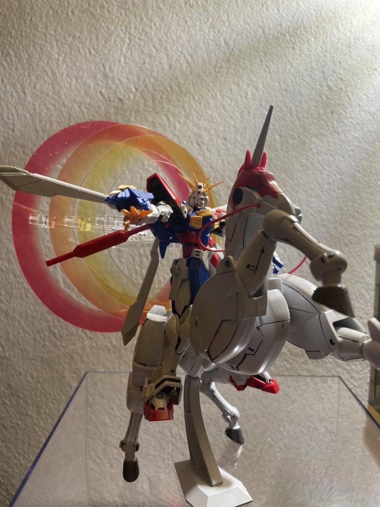 RGゴッドガンダム　墨入れ–3枚目/制作者：Nissix