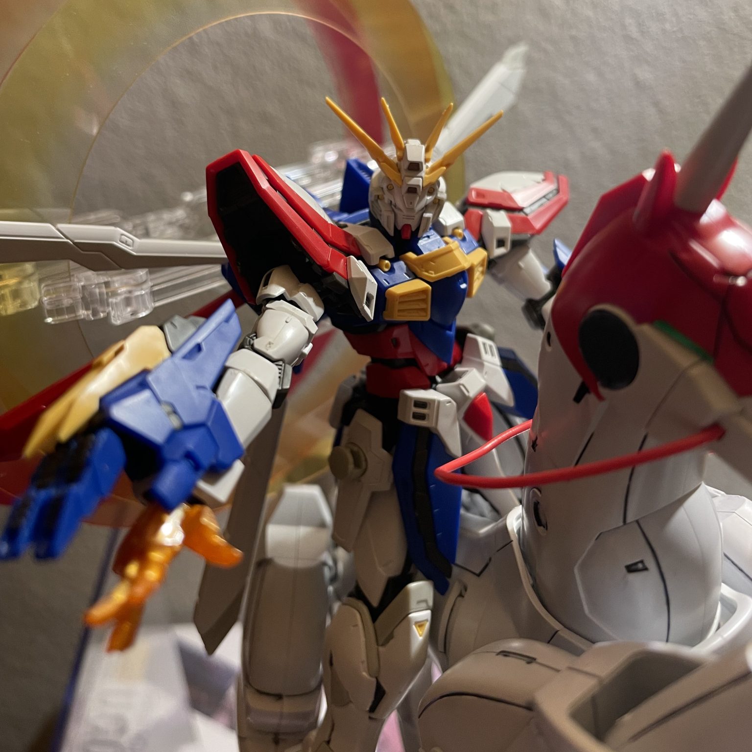 RGゴッドガンダム 墨入れ｜Nissixさんのガンプラ作品｜GUNSTA（ガンスタ）