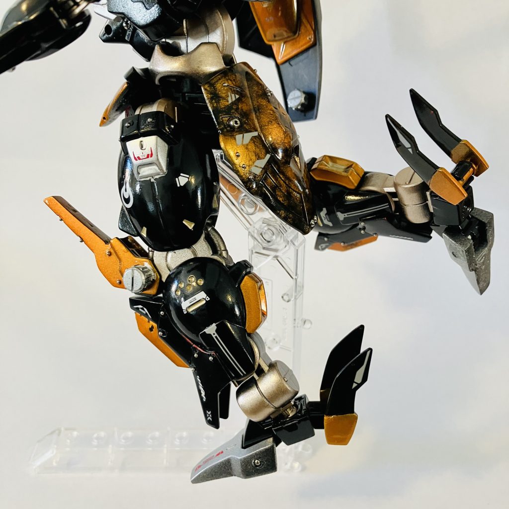 リアスカートも大理石塗装